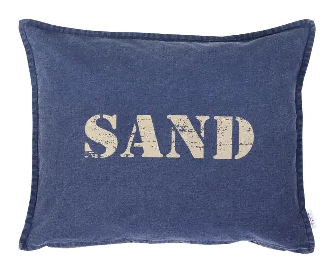 Kuddfodral Saltsand One Size Mörk