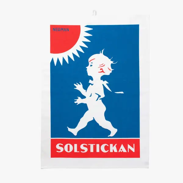 Solstickan Kökshandduk Originalmotiv